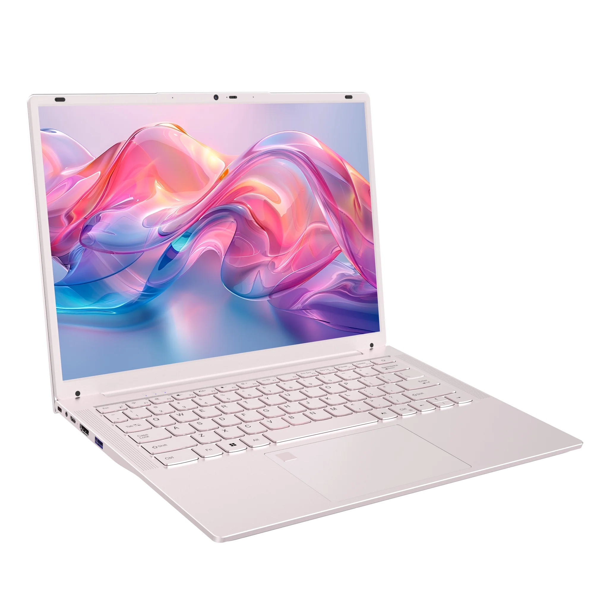 TOEMAAGICE笔记本电脑英特尔赛扬N150 14.1英寸2K 2160x1440 16GB 512GB Windows 11 Pro粉色