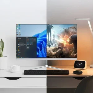 TOEMAAGIC All-in-One Desktop 24" FHD Display Intel Core i7-4790 16GB RAM 512GB SSD Windows 10,Mouse,Keyboard ,White