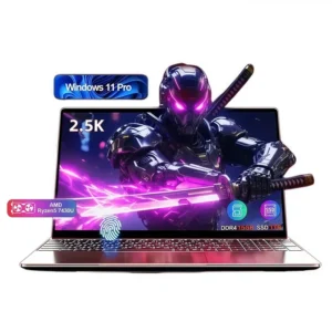 Ordinateur portable - Ryzen 5 7430U - PC Portable écran 2.5K 120 Hz - 16 Go de RAM SSD 512Go - WIFI 6 - Win11 -Type-C, USB 3.0, HDMI
