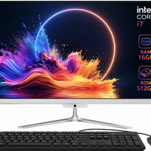 All-in-One Desktop 24" FHD Display Intel Core i7 up to 4.0GHz 16GB RAM 512GB SSD Windows 10,Mouse,Keyboard ,White